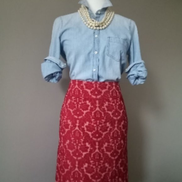 Talbots Dresses & Skirts - NWOT Talbots Tapestry Fabric Pencil Skirt